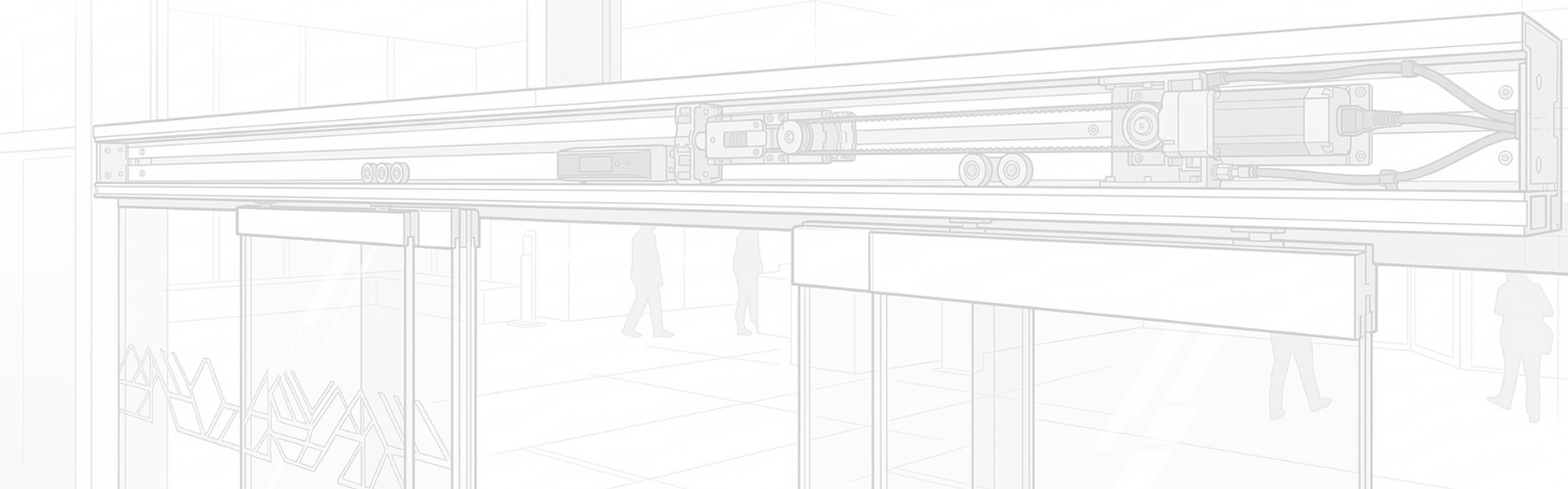 Mesagate otomatik kapı mekanizma detayı